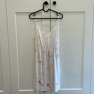 Topography patterned summer dress